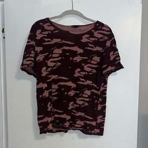 Monrow Camo T-shirt
